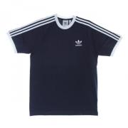 3 Stripes Tee Shadow Navy - Streetwear Kollektion