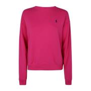 Pink Sweatshirt Langærmet Sweater