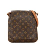 Pre-owned Canvas louis-vuitton-tasker