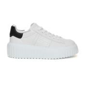 Hvide Sneakers med Memory Foam Sål