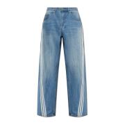 Jeans med let tilspidsede ben