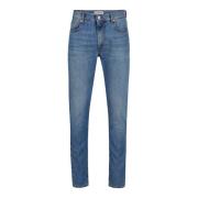 Indigo 5-lomme Slim Fit Bukser