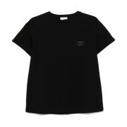 Sort Crew Neck T-shirts og Polos