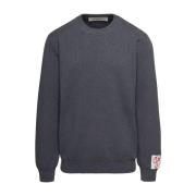 Strikket Crew Neck Sweater