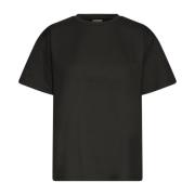 Sort Top & T-Shirt Klassisk Tee