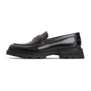 Læder Platform Loafers Mariana