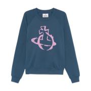 Indigo Blue Crew Neck Sweater