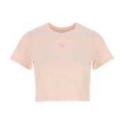 Pink Bomuld T-Shirt