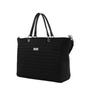 Stilfuld Quiltet Tote Taske