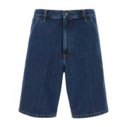 Denim Single Knee Short Bukser