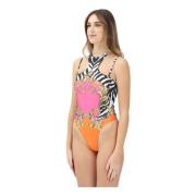 Barocco Zebra Print Body Top