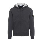 Grå Sweatshirt med Tonal Hood