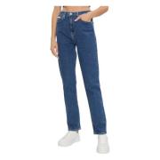 Autentiske Slim Straight Dame Jeans