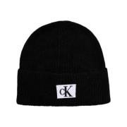 Patch Beanie Hat Akryl Blanding