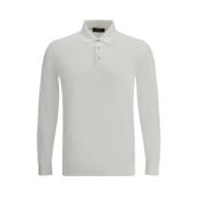 Stilfuld Polo Skjorte med Ribbed Krave