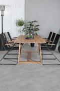 Spisegruppe Picasso med 6 Belinda spisebordsstole