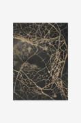 Malerifabrikken - Plakat Leaf skeleton dark - Sort - Posters - - Homer...