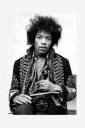 Malerifabrikken - Poster Jimi Hendrix - Sort - Posters - - Homeroom