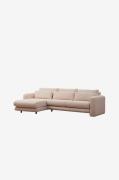 Hanah Home - Hjørnesofa venstre - Maisy - Beige - Sofaer med chaiselon...