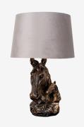 AG Home & Light - Bordlampe Hestehoved Saga - Guld - Bordlamper - - Ho...