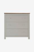 Loft24 - Lav skænk Emerald 3 skuffer - Flerfarvet - Skænke & sideboard...