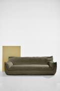 Pastill - Gia sofa i hør, 3,5-pers. - Grå - 4-pers. sofaer - - Homeroo...