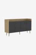 Hanah Home - Aflastningsbord Daring - Grå - Skænke & sideboards - - Ho...