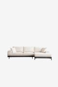 Homitis - Hjørnesofa -Tanny Right - Hvid - Sofaer med chaiselong - - H...