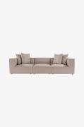 Homitis - 3-sæders sofaNalan - Beige - 3-pers. sofaer - - Homeroom