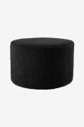 Nordic Furniture Group - Puf Shaun, diameter 55 - Sort - Fodskamler & ...