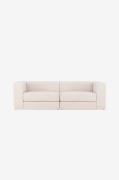 Venture Home - Sofa med 3 sæder Lumi - Hvid - 3-pers. sofaer - - Homer...