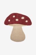 Bloomingville MINI - Gulvtæppe Mushroom - Rød - Børnegulvtæpper - - Ho...