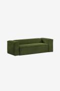 Kave Home - Sofa, Blok 3-pers. 240 cm - Grøn - 3-pers. sofaer - - Home...