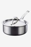 Hestan - Kasserolle med låg NanoBond Diameter 18 cm, 1,9 liter - Krom ...