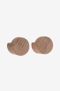 EKTA Living - Knop/knage Wood Knot Small 2,8 cm 2-pak - Natur - Pyntet...