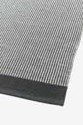 Svanefors - Gulvtæppe Stripe 60x90 cm - Grå - Bomulds- & kludetæpper -...