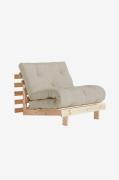 Karup Design - Loungestol Roots 90 Rå bund - Beige - Lænestole - - Hom...