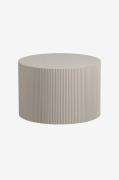 WOOOD - Rundt sidebord sort Sanne - Beige - Småborde - - Homeroom