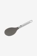 ZWILLING - Serveringsske med silikone 25,5 cm - Sølvfarvet - Husgeråd ...