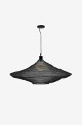 Kave Home - Loftlampe Metal Makai Ø 87 cm - Sort - Loftpendler - - Hom...