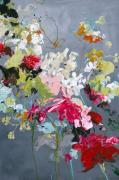 Malerifabrikken - Billede Abstract Floral 2 - Flerfarvet - Billeder - ...