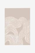 Eightmood - Maleri Linjer - Beige - Billeder - - Homeroom