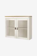 Loft24 - Vitrine Toscana 2 døre - Hvid - Skabe - - Homeroom