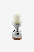 Robert Welch - Lysestage Limbrey højde 16 cm - Sølvfarvet - Lysestager...
