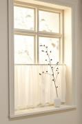 &Home - Café-gardin Mila Bottom Curtains - Hvid - Foldegardiner - - Ho...