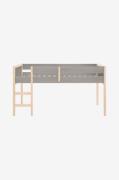 Loft24 - Seng Square Line Midsleeper 90 x 200 cm - Flerfarvet - Børnes...