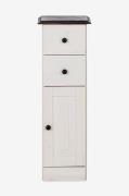 Loft24 - Badeværelsesskab Cornelia CupBoard 1 låge - Flerfarvet - Bade...