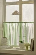 &Home - Café-gardin Mila Bottom Curtains - Grøn - Foldegardiner - - Ho...