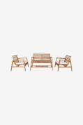 House Nordic - Loungesæt Santander - Brun - Loungemøbler - - Homeroom