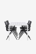 Venture Home - Break Spisesæt med stole Alina - Sort - Spisegrupper - ...